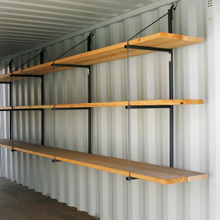INSTA Shelving Brackets - Port Shipping Containers
