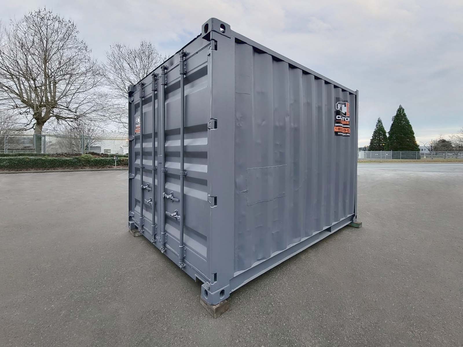 10’ “Cut Down” Used Shipping Container - Port Shipping Containers