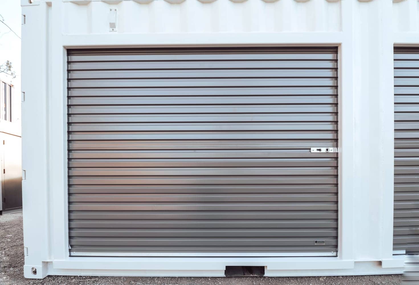 20′ Shipping Container + (2)  8′ Rollup Doors - Port Shipping Containers