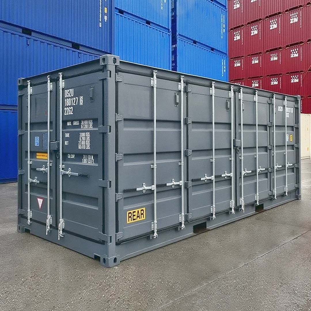20’ New (1-trip) “Openside” Shipping Container - Port Shipping Containers