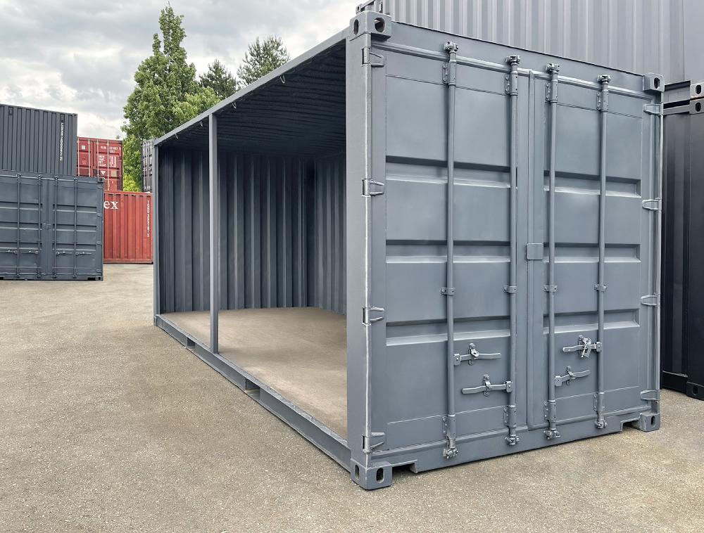 20’ Used “Open Face” Shipping Container - Port Shipping Containers