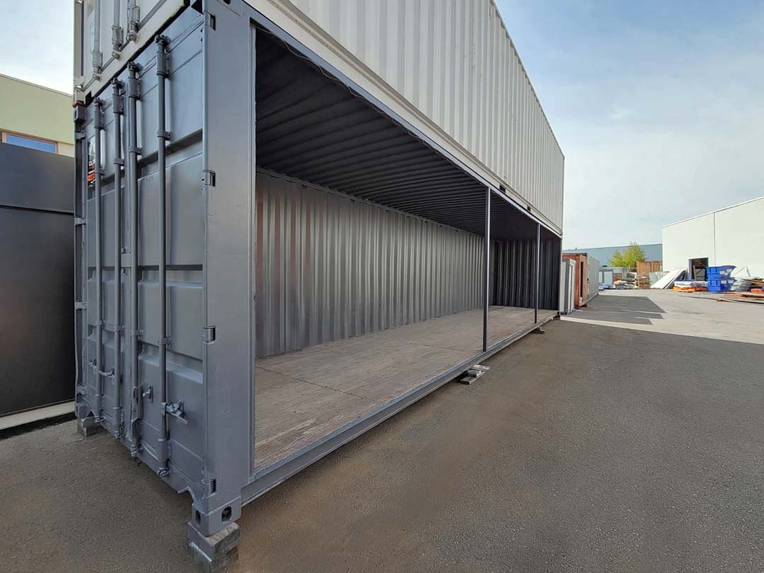 40’HC Used “Open Face” Shipping Container - Port Shipping Containers