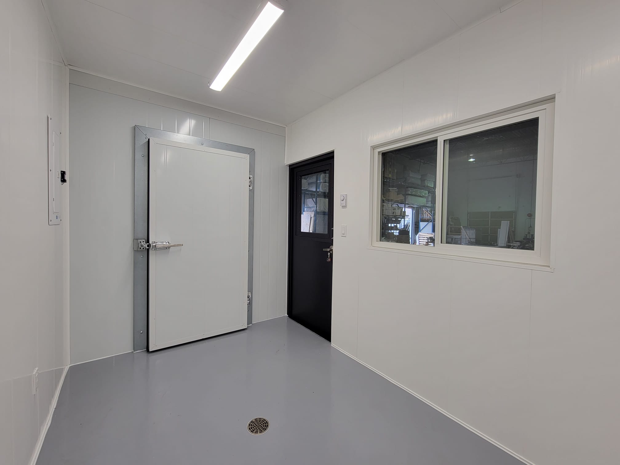 Food Processing Unit With Walk in Cooler - Port Shipping Containers