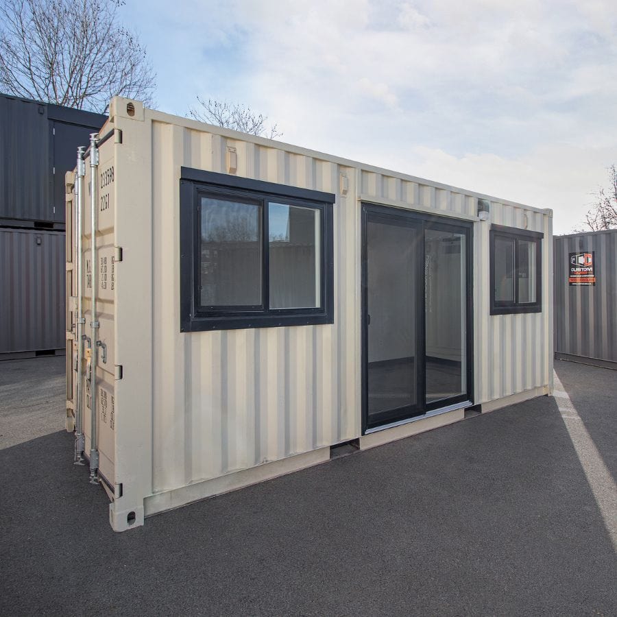 20’ Sales Office CUBE - Port Shipping Containers