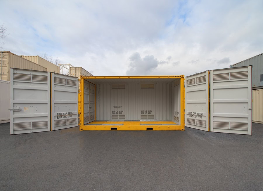 20’HC Openside Containment Cube - Port Shipping Containers