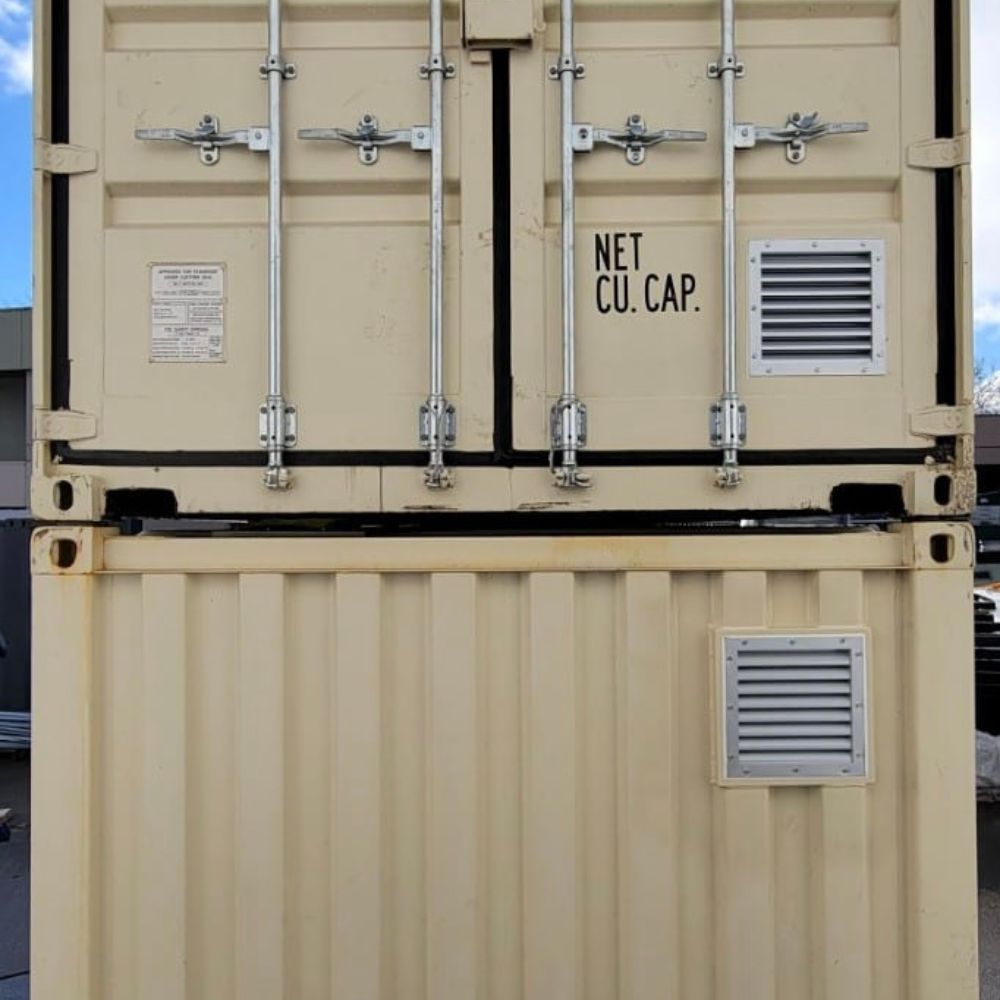 Ventilation Package (Installed) - Port Shipping Containers