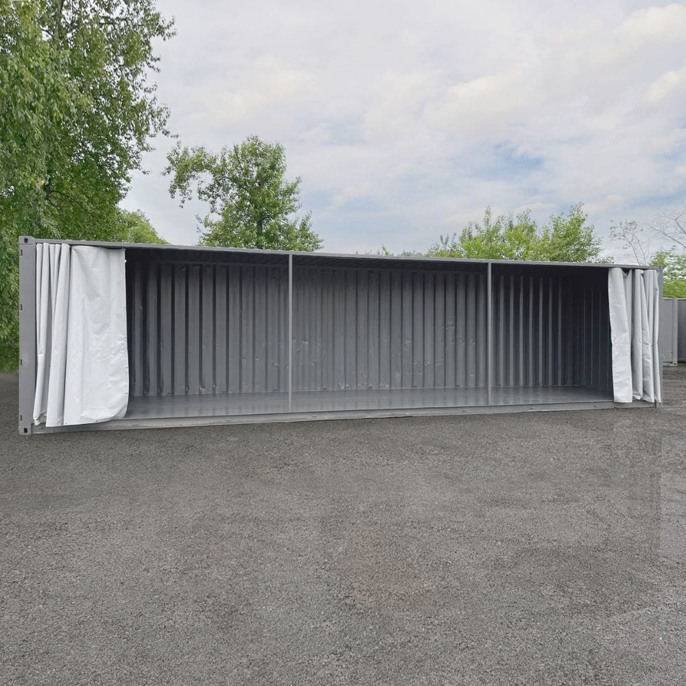 40’HC Open-Face w/Tarp System - Port Shipping Containers