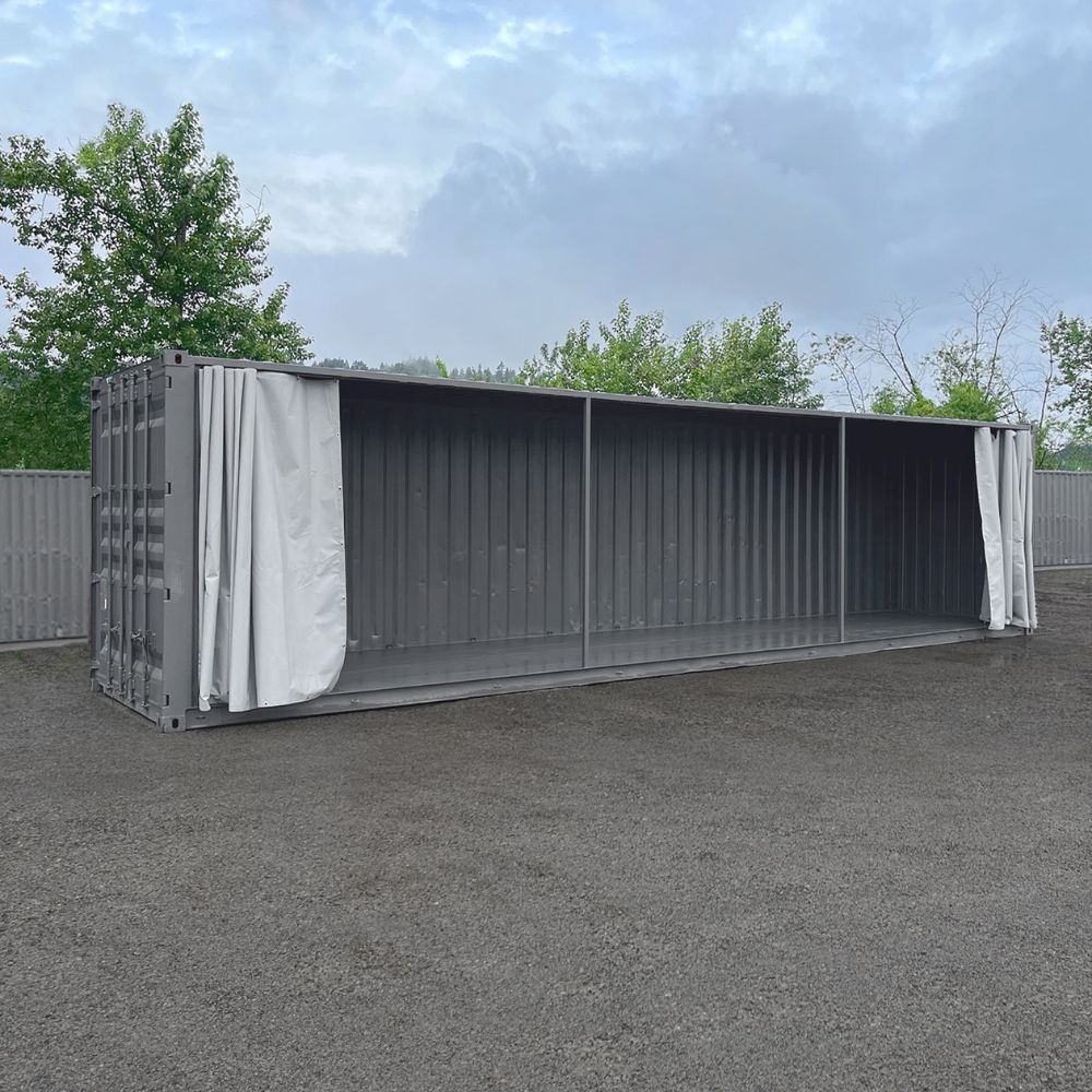 40’HC Open-Face w/Tarp System - Port Shipping Containers