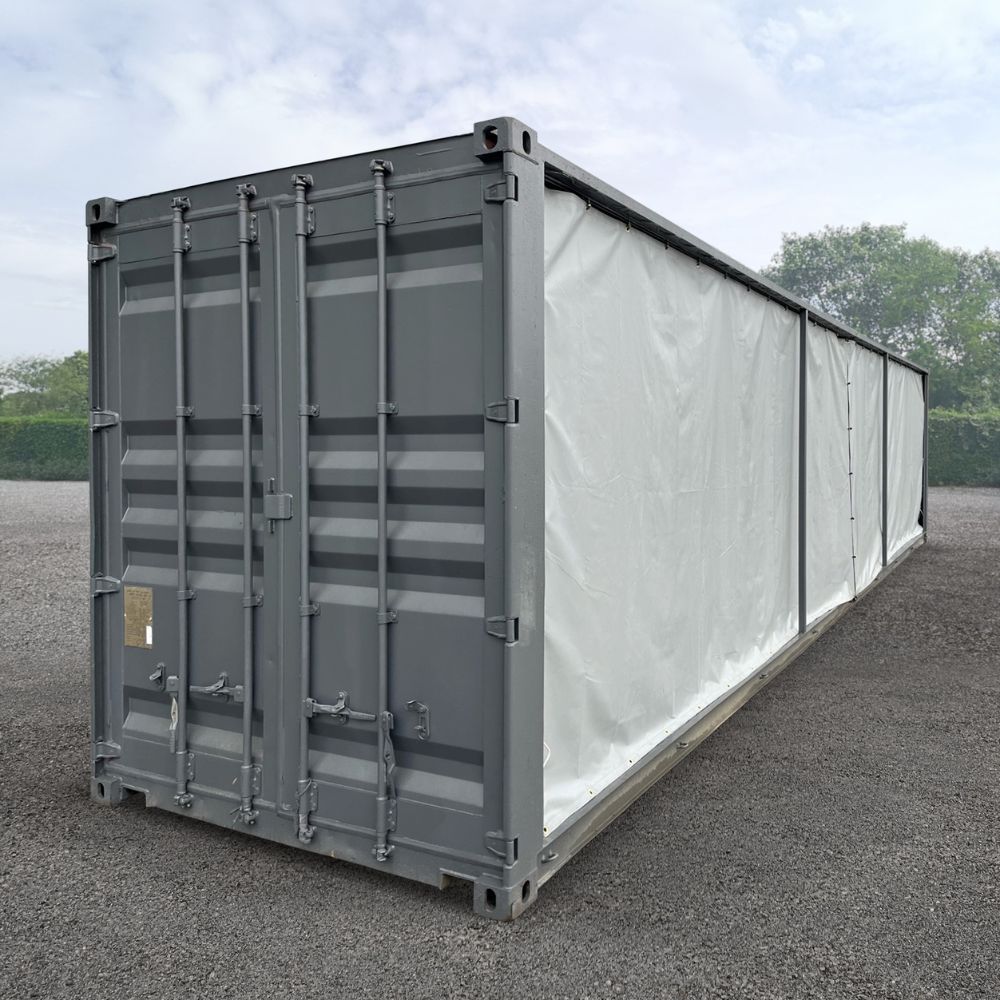 40’HC Open-Face w/Tarp System - Port Shipping Containers