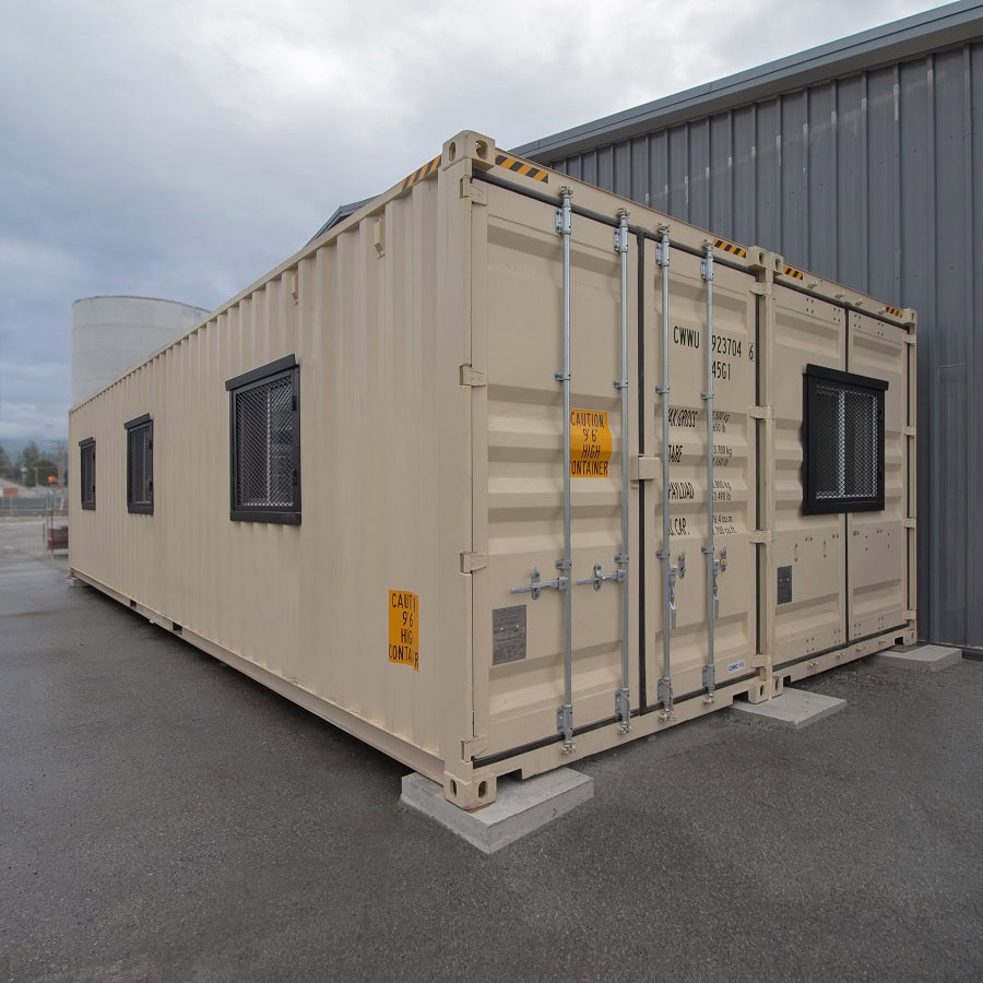 40’ x 16’ Extra Wide Custom Site Office - Port Shipping Containers