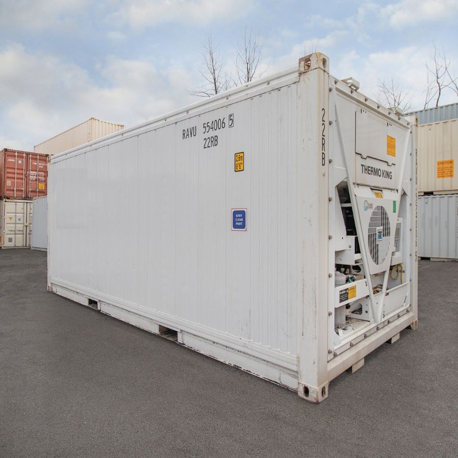20’ New (1-trip) Refrigerated Container (Working Reefer) - Port Shipping Containers