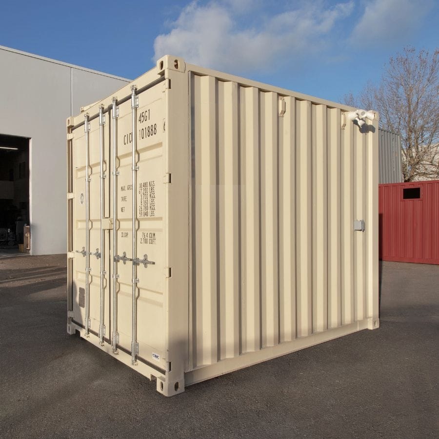 10′ Walk in Cooler CUBE - Port Shipping Containers