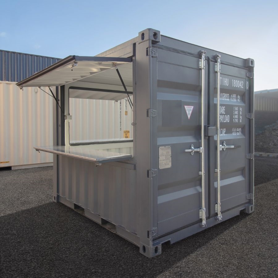 9′ “CAFÉ CUBE” - Port Shipping Containers