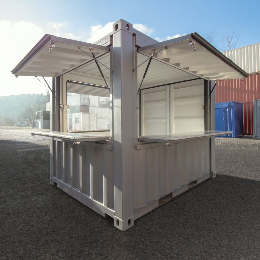 9′ “CAFÉ CUBE” - Port Shipping Containers