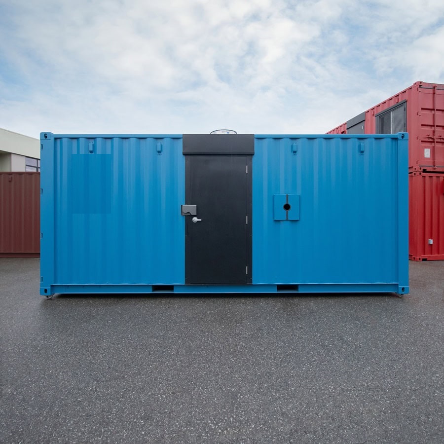 Shipyard Machinery Enclosure - Port Shipping Containers