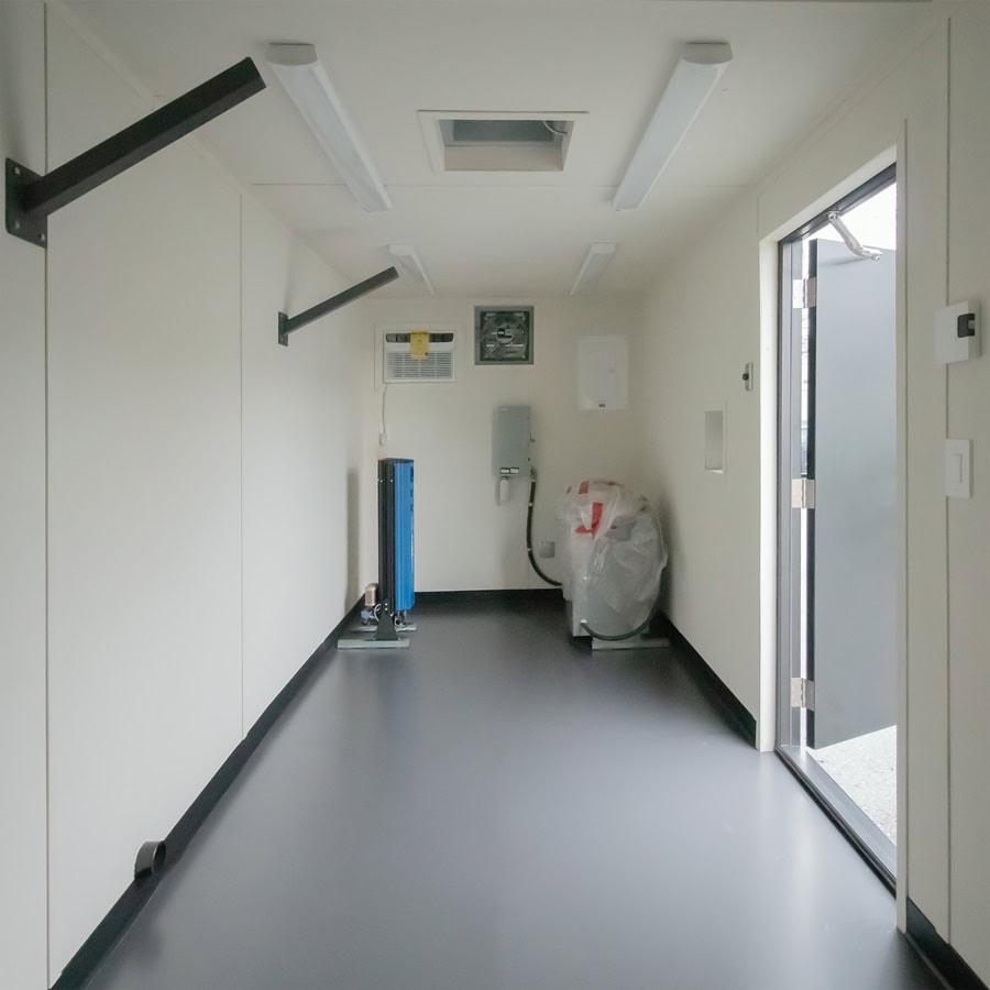 Shipyard Machinery Enclosure - Port Shipping Containers