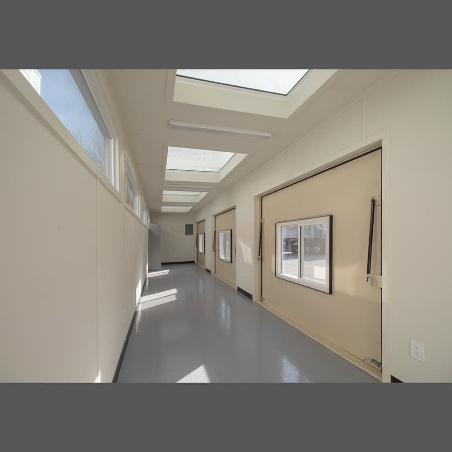 40’ Art Studio w/Flip up Doors - Port Shipping Containers