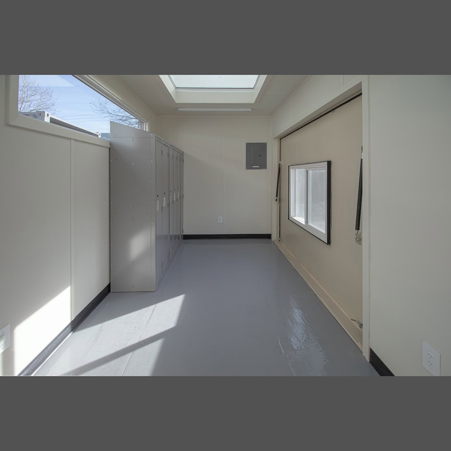 40’ Art Studio w/Flip up Doors - Port Shipping Containers