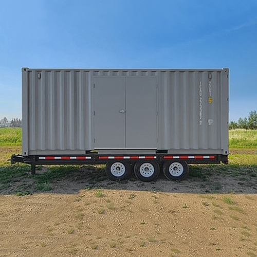 20&rsquo; Bumper Pull Container Chassis - Port Shipping Containers