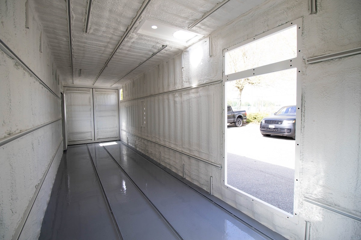 40’ Custom Mechanical Enclosure - Port Shipping Containers