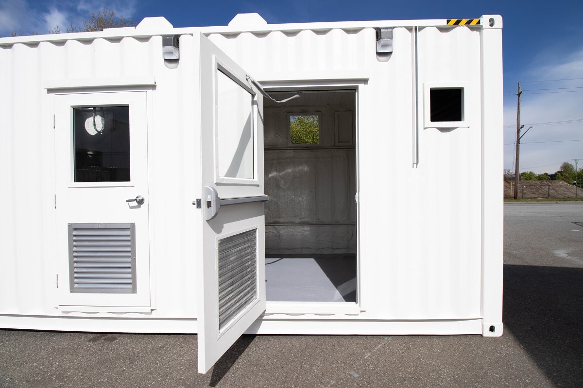 40’ Custom Mechanical Enclosure - Port Shipping Containers
