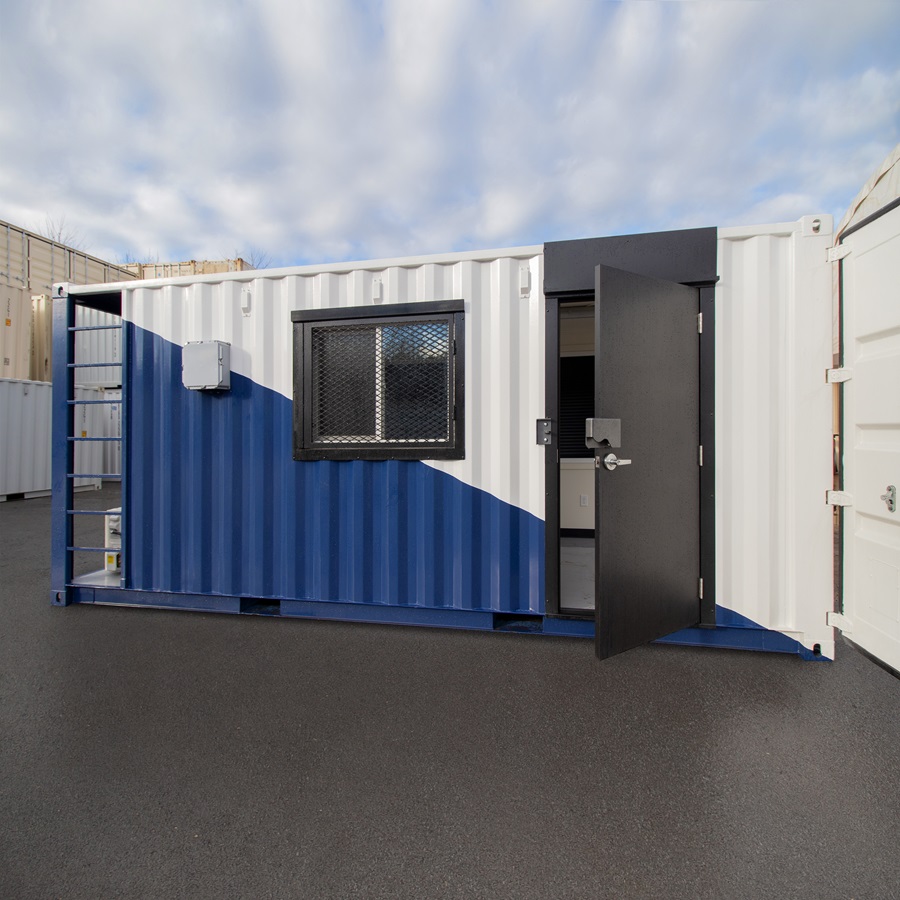 20′ Marine Cable/ Wire Works Enclosure - Port Shipping Containers